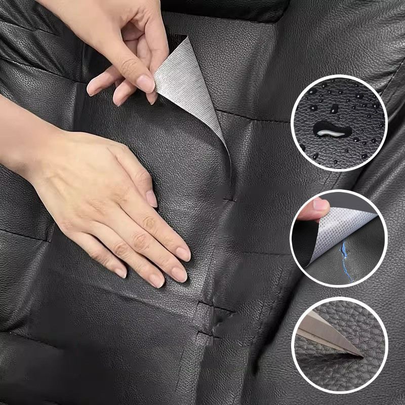 Zelfklevende reparatiepatch sticker voor huishoudelijke banken, pu-leer reparatiesticker, subsidie voor meubelrenovatie, stofreparatie, doe-het-zelf patches