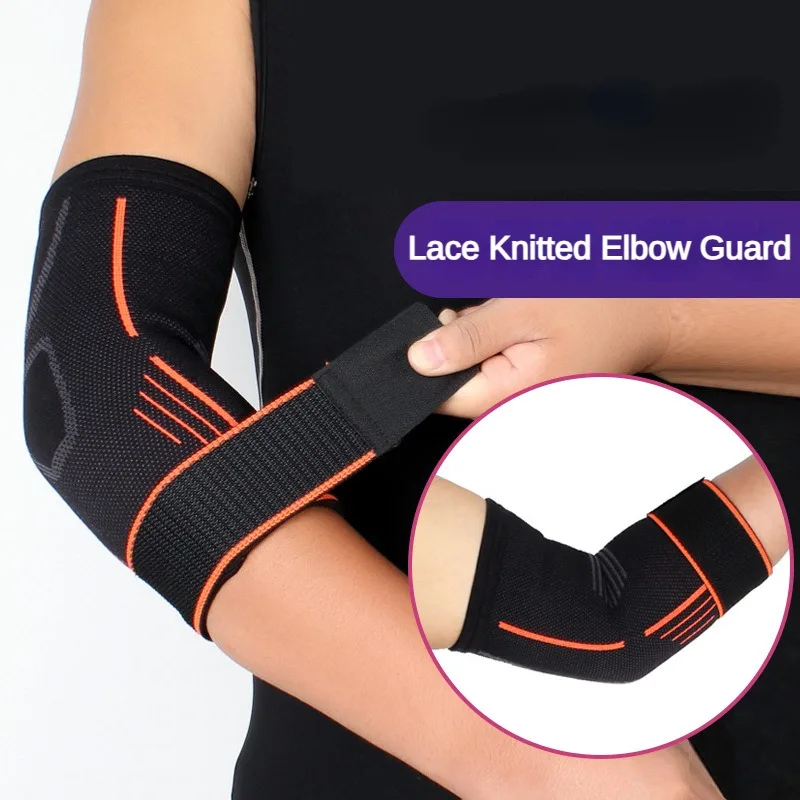 1Stck Fitness Bandage Ellenbogen Pads befestigen Kompression Unterstützung Hülse für Sehnenscheidenentzündung Tennis Ellenbogen Reduzieren Gelenk Schmerzen Unterstützung Schutz