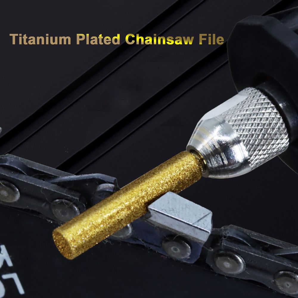 Elektrische 4/4.8/5.5mm Diamant Gecoate Kettingzaag Bestand Set Slijpen Kettingzaag Bits Sculptuur Hoofd Kettingzaag Slijper slijpen Gereedschap
