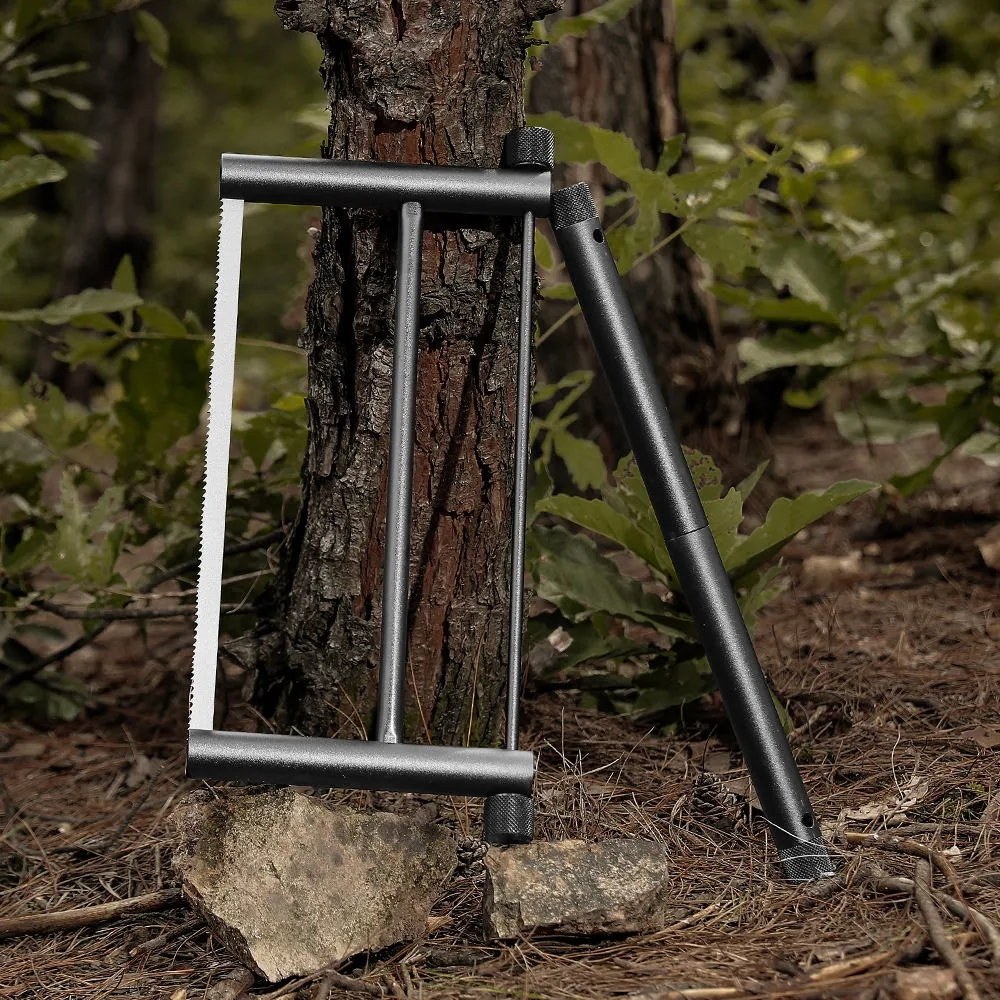 Sierra de supervivencia plegable para carpintería, herramienta de corte manual multifuncional, afilada, para cortar madera