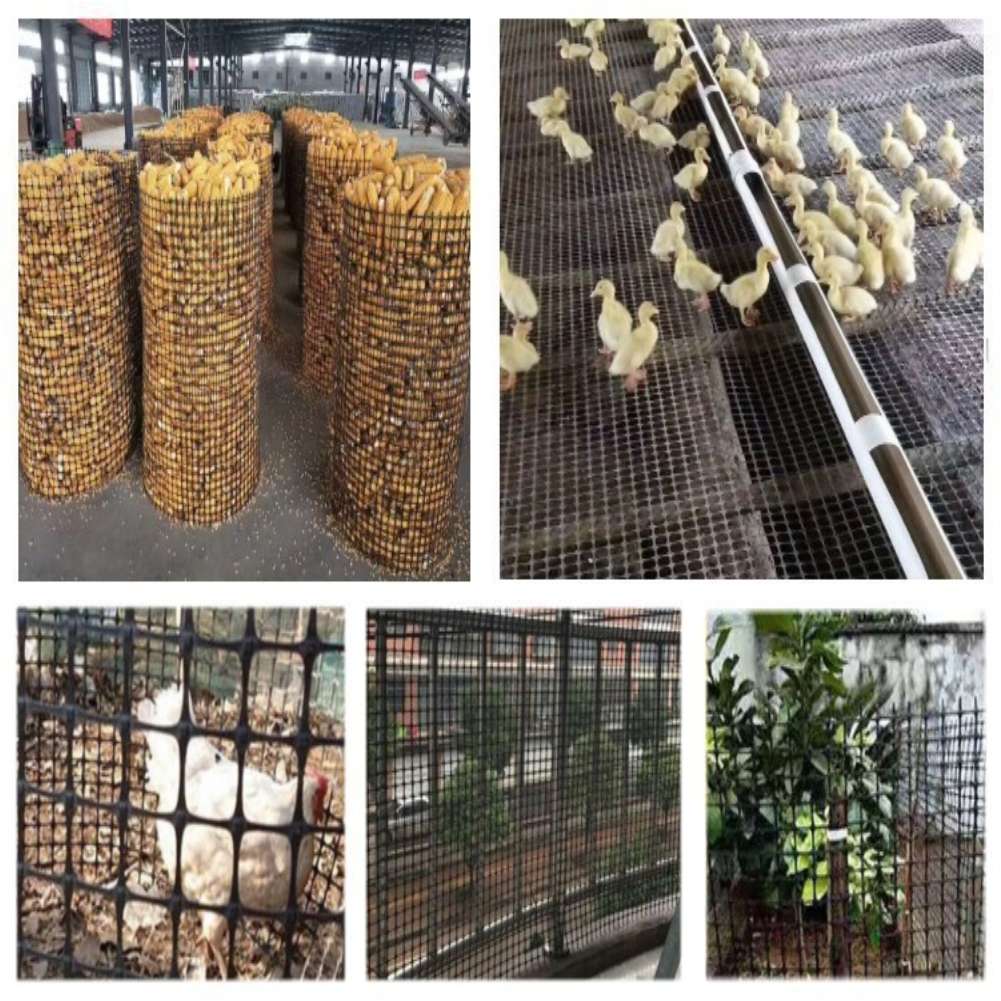Malla de celosía de jardín, malla de plástico negro a prueba de fugas, red para gatos, mascotas, pollos, patos, valla, balcón, barandilla, escaleras, protección, red de seguridad
