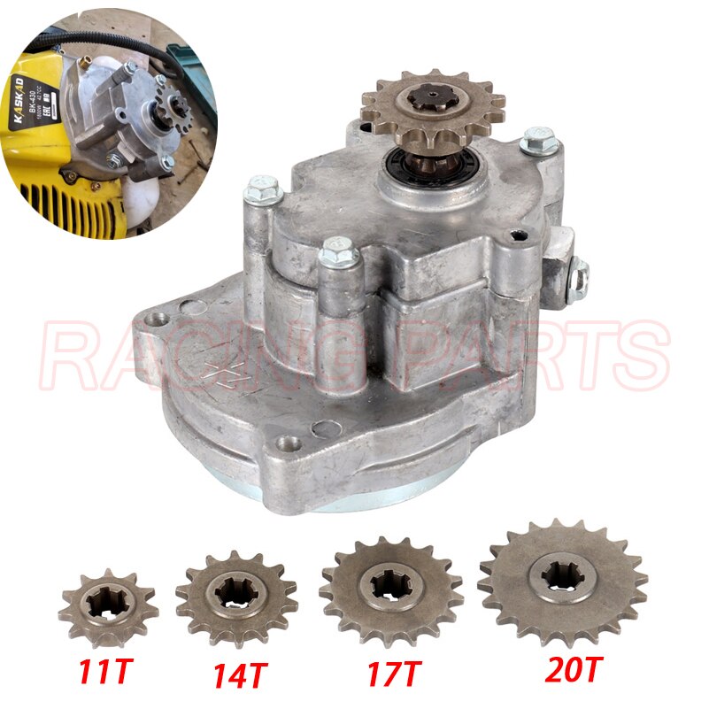 T8F 11 14 17 20 Tand Koppeling Drum Versnellingsbak Tandwiel 33cc 43cc 49cc Ty Hengel Ii Go Kart Mini moto Dirt Bike Scooter Xtreme