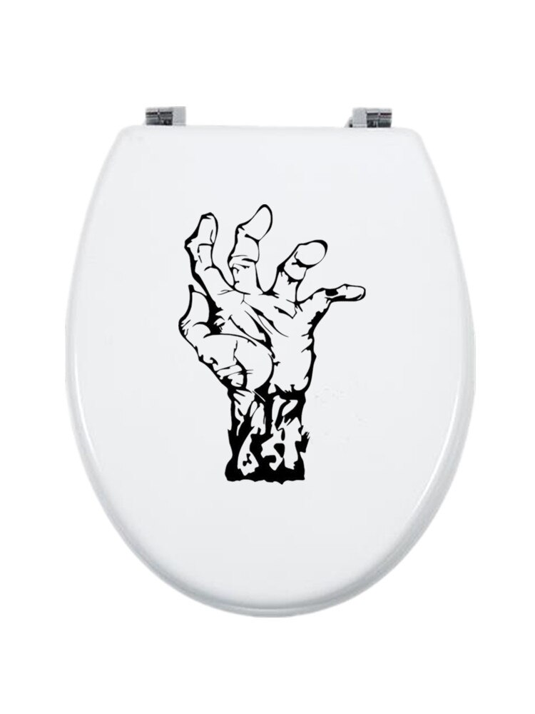 Toilet Stickers Power Hand Painting Picture One Piece Home Decoration Accessories Sticker Wall Car Notebook Computer Furniture