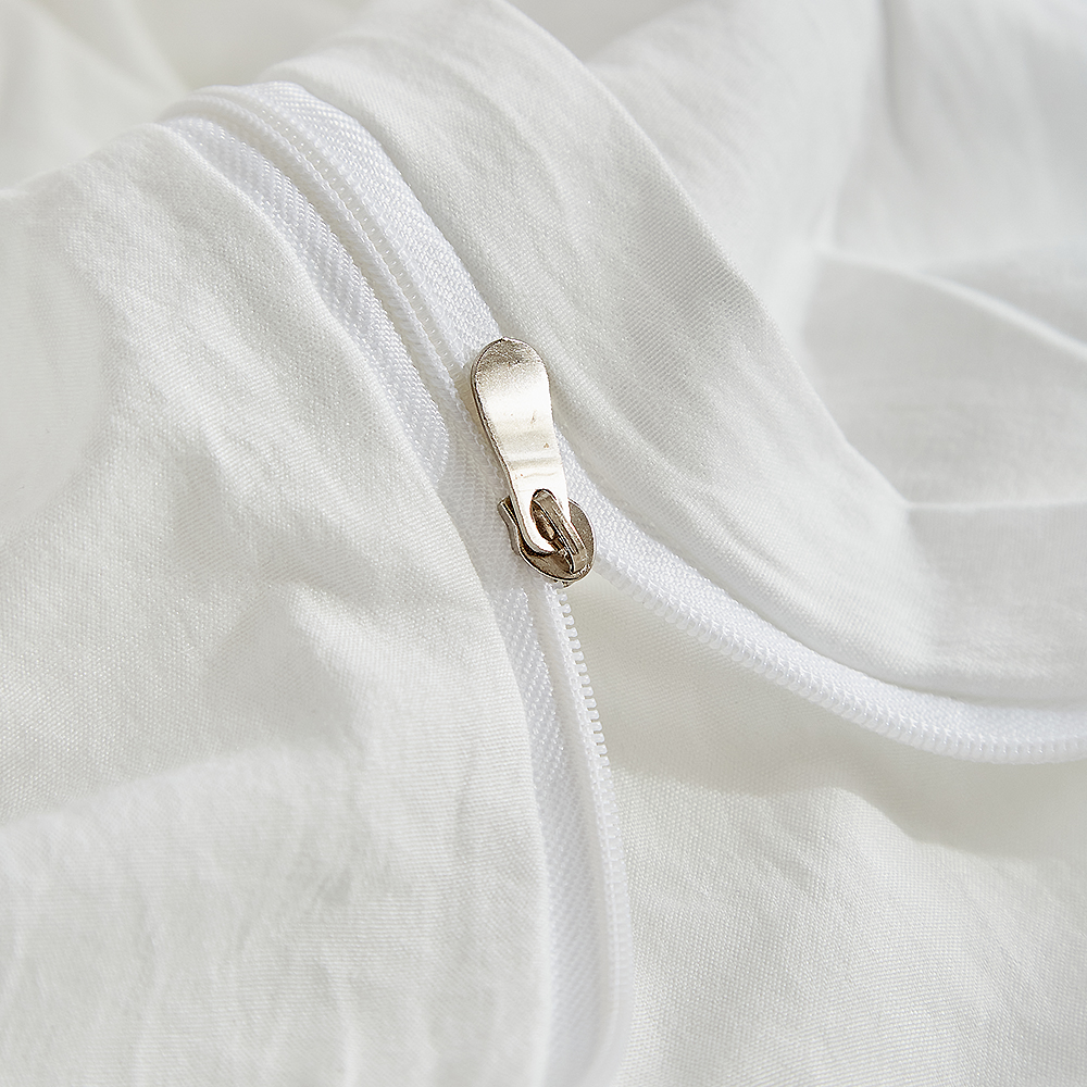 3 Stuks Koningin Dekbed Dekbed Effen Kleur Cover Kussenslopen Set Enkel Dubbel Beddengoed Set Voor Slaapkamer Beddengoed sets