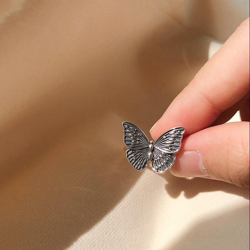 Persoonlijkheid Bohemian Vintage Vlinder Ringen Voor Vrouwen Mannen Vintage Ringen Gothic Sieraden Valentines