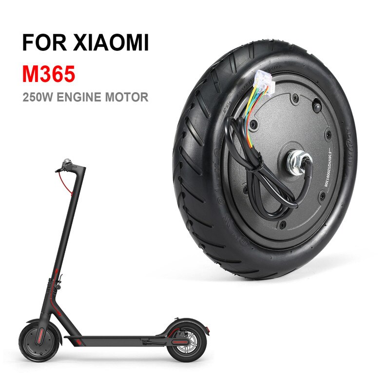 350w motor motor udskiftning til xiaomi  m365 pro elektrisk scooter motor hjul scooter tilbehør udskiftning af drivhjul