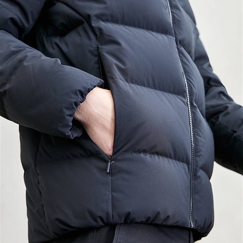 Sewing Pattern for Men's Trendy hooded sports short down jacket WW-M1151