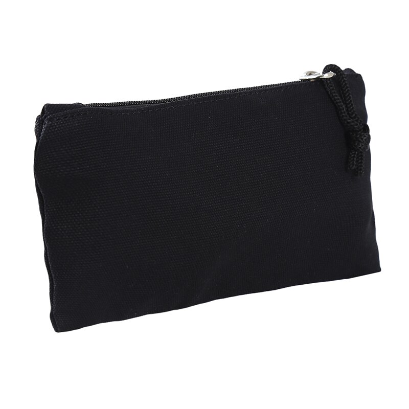 Multipurpose Cosmetische Tas Met Rits Vlakte Diy Natuurlijke Make-Up Pouch Katoen Canvas Reizen Toilettas Kussen Effen Lkeep 51G