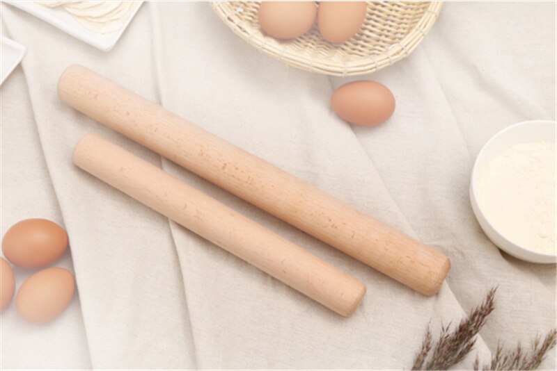Wooden Roller Dough Pastry Pizza Biscuit Tools Pasta Cracker Wide Noodles Baking Bake Roasting Rolling Pin Kitchen rolling pin