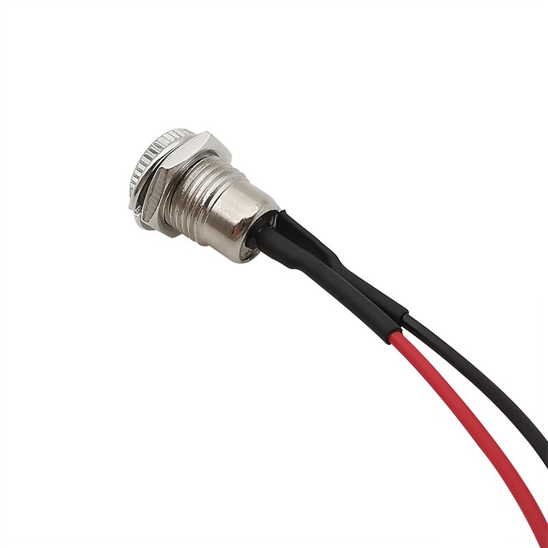 DC-099 5.5mm x 2.1mm Female DC Threaded Barrel Jack Socket to SM JST 2 Pin Male Connector Cable Plug Lenght 10/15/20cm