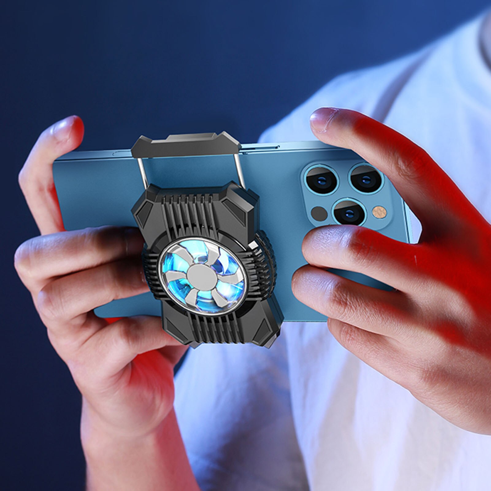 Universal Mobile Phone USB Game Cooler System Portable Cooling Fan Heat Sink Powerful Smartphone Radiator Cell Phone Accessories