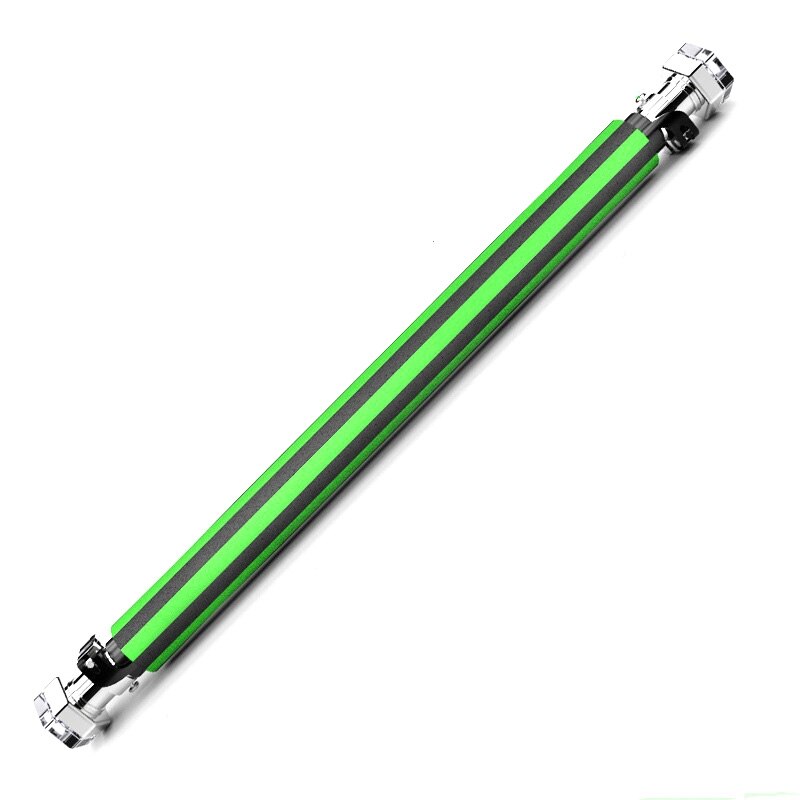 Recién llegado-tire hacia arriba marco de la puerta de la barra, barra Horizontal ajustable para puerta hebilla fija entrenamiento en casa Gym Pull Up Training Bar Sport: green