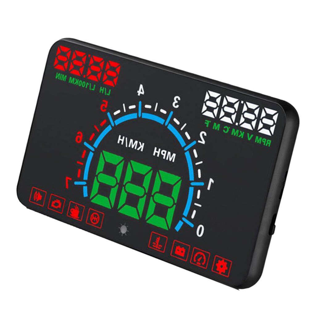 E350 HD Auto Head Up Display Tachometer Projektor ... – Grandado