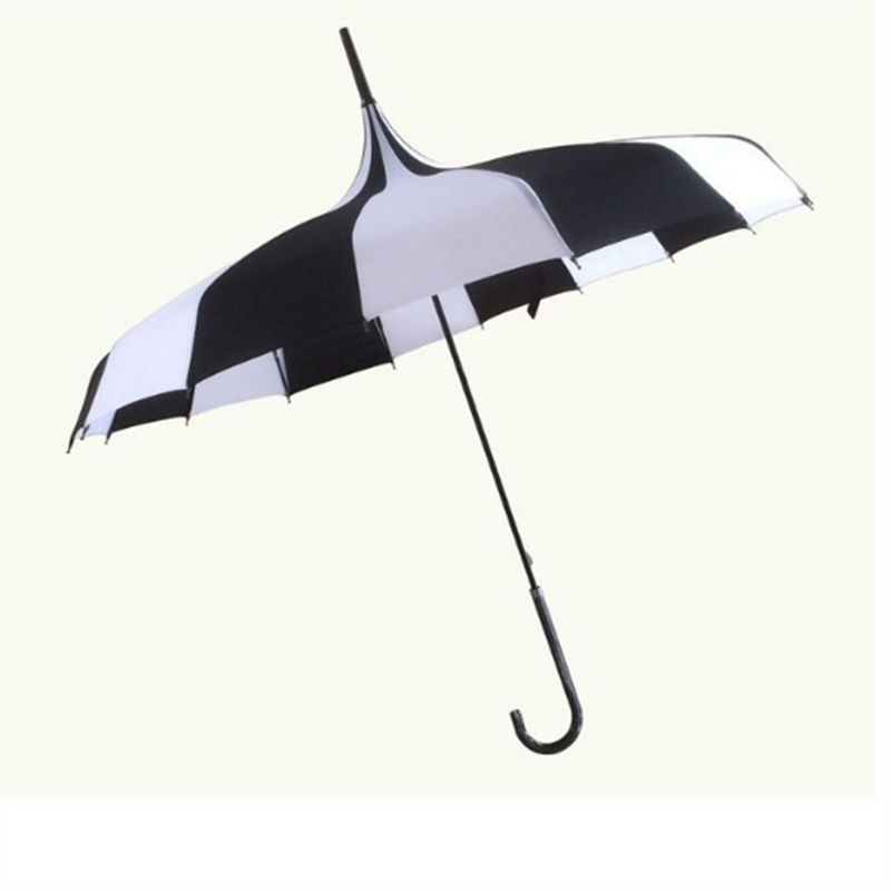 Parapluie de pagode à un point, longue poignée, pare-soleil pour princesse, enveloppé, photographie créative, rétro, ensoleillé, pluie