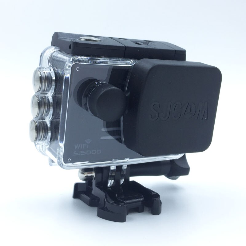 Modell sjcam  sj5000 linsedekseldeksel og hette til sjcam  sj5000/sj5000 wifi /sj5000x vanntett husveske sportskamera