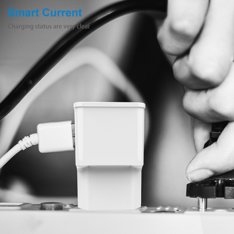 10 stück/lot 5v 2a eu-stecker-wand-reiseladegerät-adapter für samsung  s9 s8 + s7 s6 s5 edge  a30 a50 a70 j330 j530 a750 xiaomi huawei