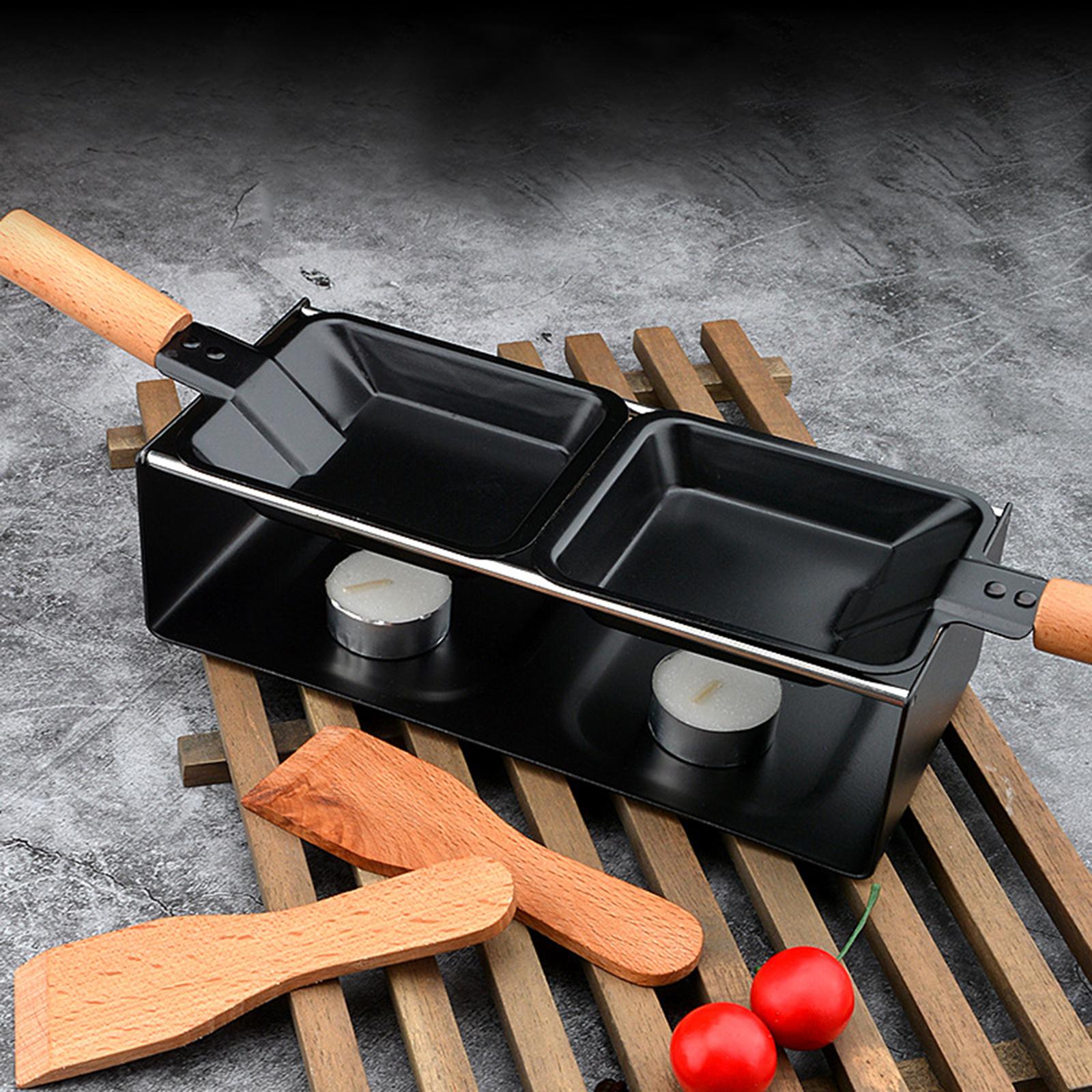 Mini Kaas Raclette Set Gerechten Smelten Pan Bakvo... – Vicedeal