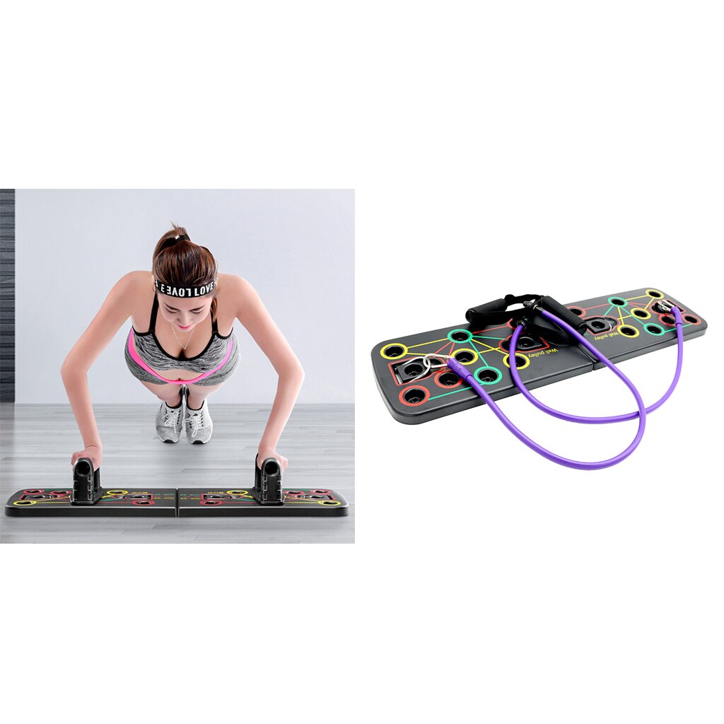 Push Up Stands Set Push-up Board Exercise Tool Multi-Function Portable