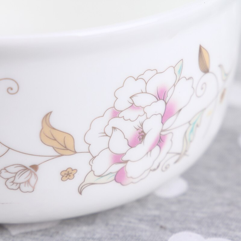 Knochen China Mikrowelle Schüssel Studenten sofortig-nudeln Schüssel 750 ML Abdichtung lunchbox