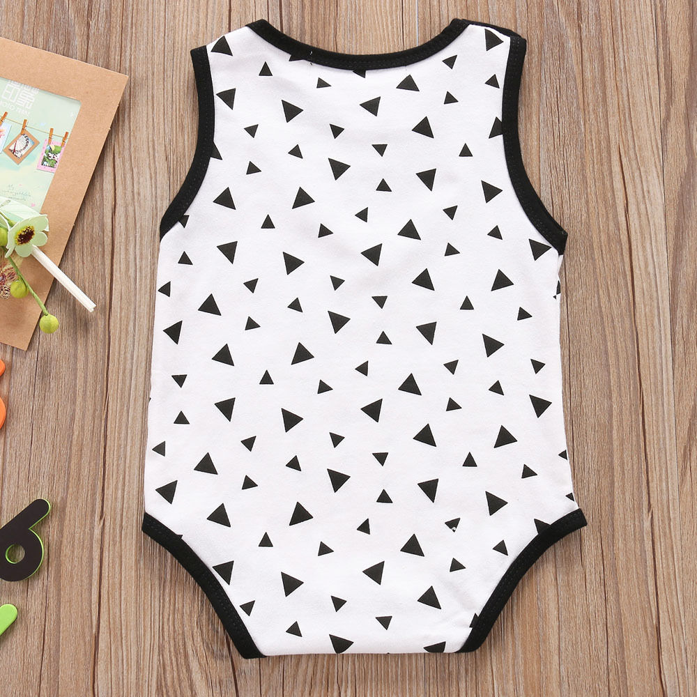 pudcoco Infant Toddler Babies Casual Romper Newborn Baby Kids Boys Girl Unisex Cute Romper Jumpsuit Summer Clothes 0-18M