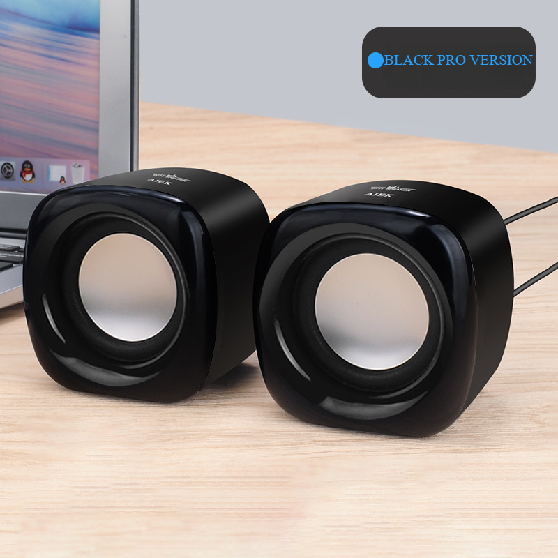 Bärbar dator liten stereo dator stationär högtalare mini mobiltelefon subwoofer usb multimedia mobiltelefon bärbar hem: Kamouflage