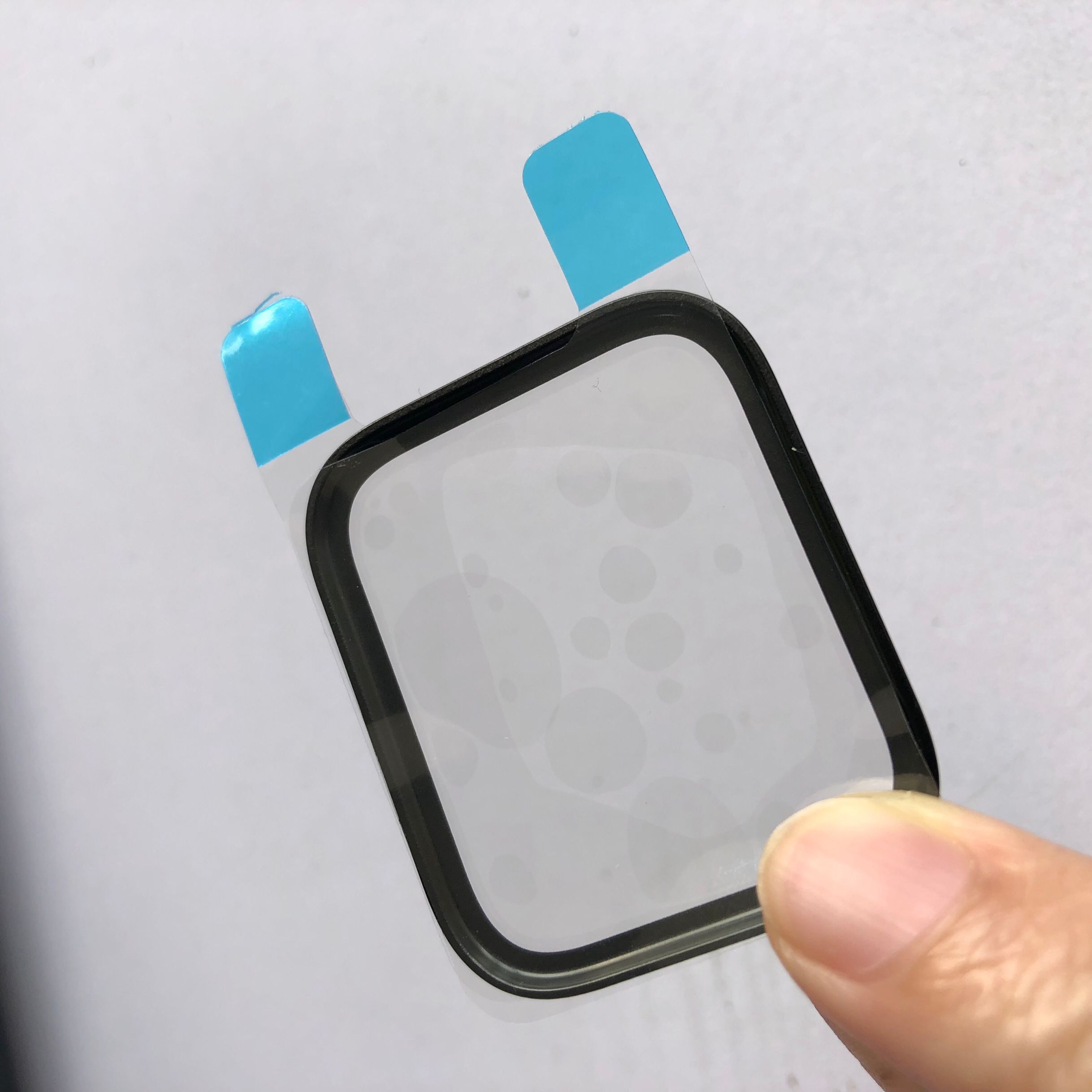 Touch Screen Frontscheibe Äußeren Glas Für Apple uhr serie 1 2 3 38mm 42 mm 4 5 40mm 44m Äußeren objektiv Panel Reparatur Ersatz