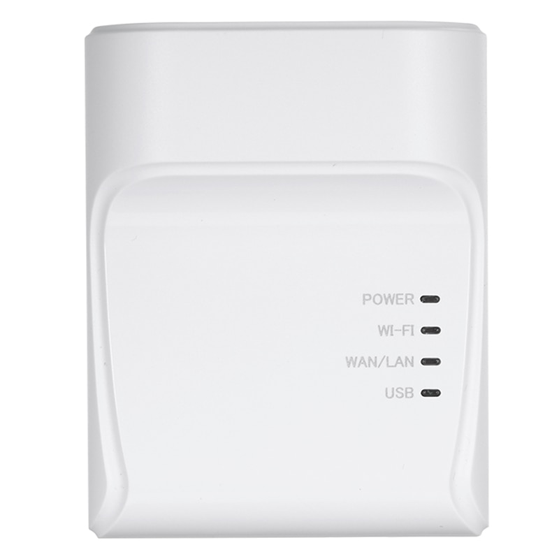 Wifi Ethernet Usb imprimante serveur adaptateur file d'attente automatique se connecter sur Wifi et 100M Lan pour Usb imprimante ordinateur portable Pc (prise ue): Default Title