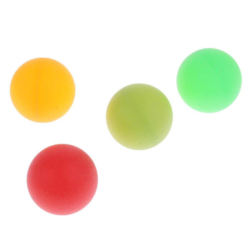 100 stk assorterede farve plastik kattebolde 40mm plast bordtennisbolde