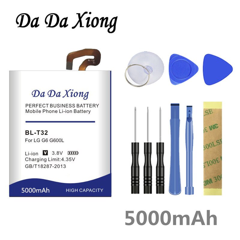 Hoge capaciteit batterij voor lg  g5 g6 g4 g7 g8 g3 g3 mini thinq  v20 h850 d725 d858 g7+ g7 thinq lm  g710 q7+  lmq 610 g600l h870 h871