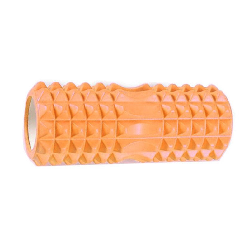 Hollow Yoga Column Foam Roller Yoga Block Pilates Fitness Foam Roller Gym Massage Exercise Muscle Relaxation Training Equipment: 33cm orange