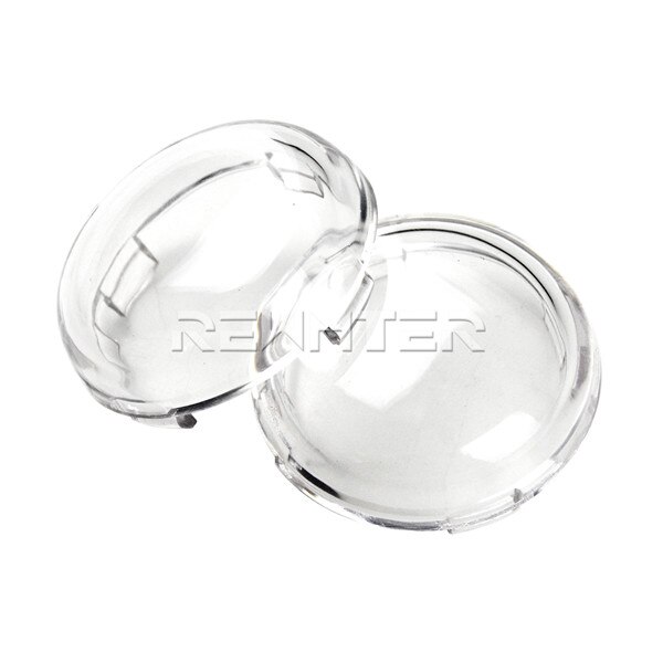 Motorfiets Richtingaanwijzer Light Lens Cover Voor Harley Sportster 883 1200 Touring Road King Dyna Softail Heritage Fatboy: 2Pc Clear