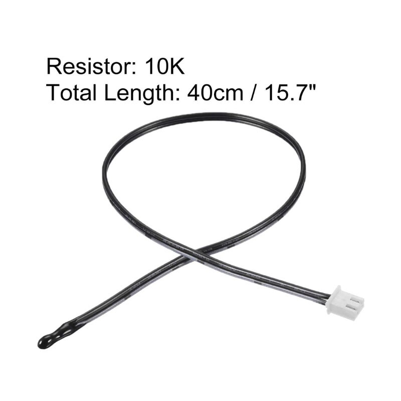 Sonda Termistor NTC de 100 pulgadas, Sensor de temperatura sensible a la temperatura epoxi para aire acondicionado, 5K, 10K, 15K, 20K, 25K, 50K, 15,7 K, 20 Uds.: 10K  20Pcs