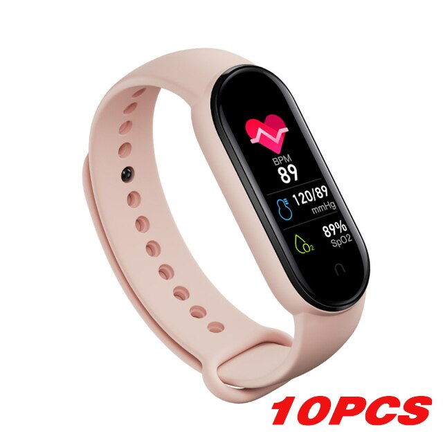 neue Band M6 Smart Uhr Armband Blutdruck Monitor Fitness Farbe Bildschirm Smartwatch Smart Uhr Stunden Für Xiaomi IOS