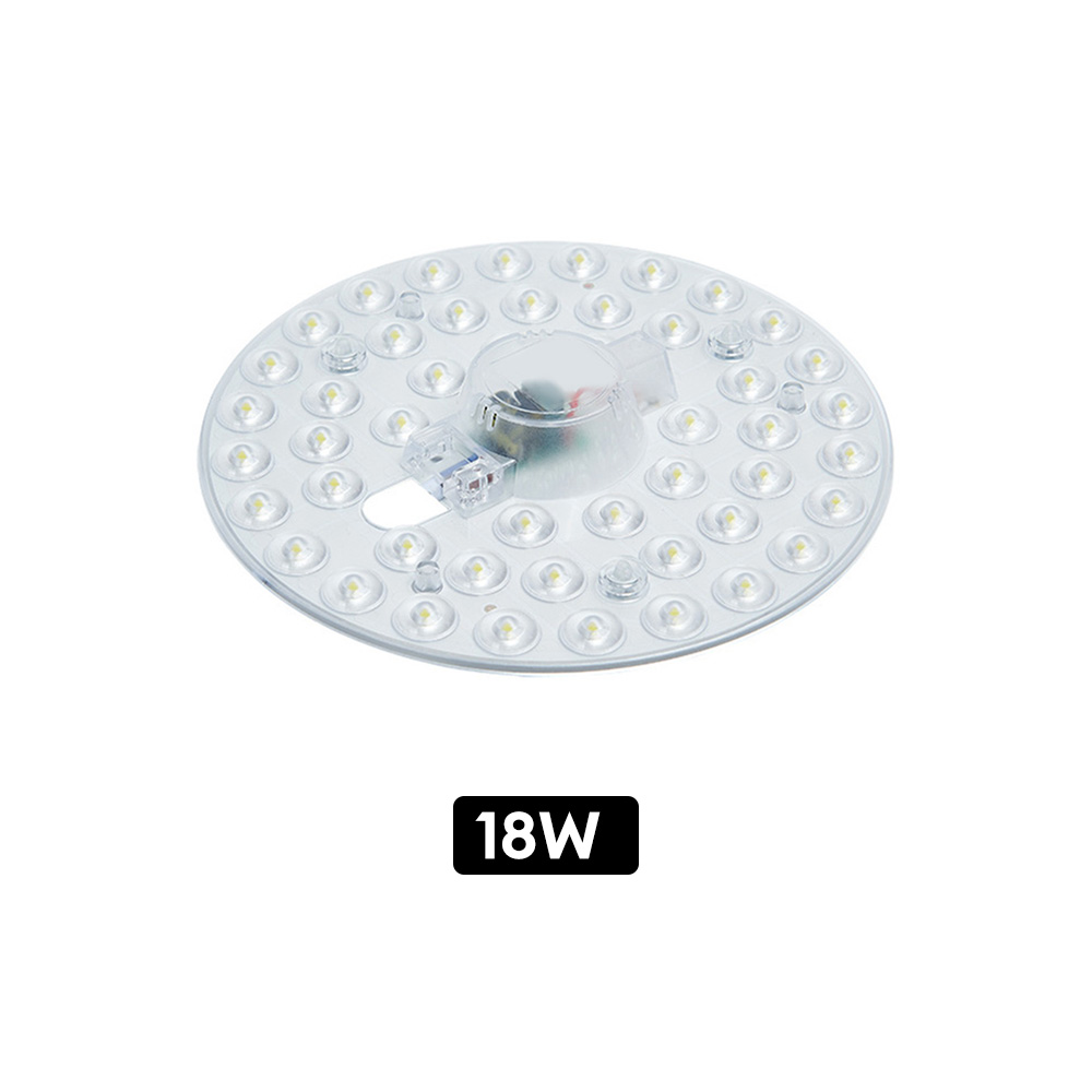 36W 24W 18W 12W LED anillo PANEL círculo luz SMD LED tablero de techo lámpara Circular AC 220V 230V 240V módulo de luz LED: YELLOW