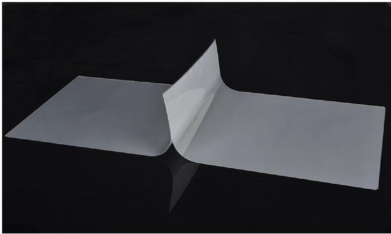 50 stk / mye 60 mikrofon  a4 termisk laminering film kjæledyr til foto / filer / kort / bilde laminering rulle kaldpakker laminator papir