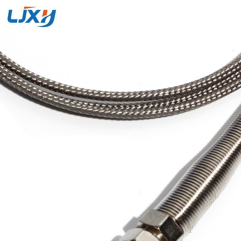 LJXH PT100 Thermocouple Temperature Sensor Probe M8x1.25 Thread Industrial Sensor 5x50mm Probe