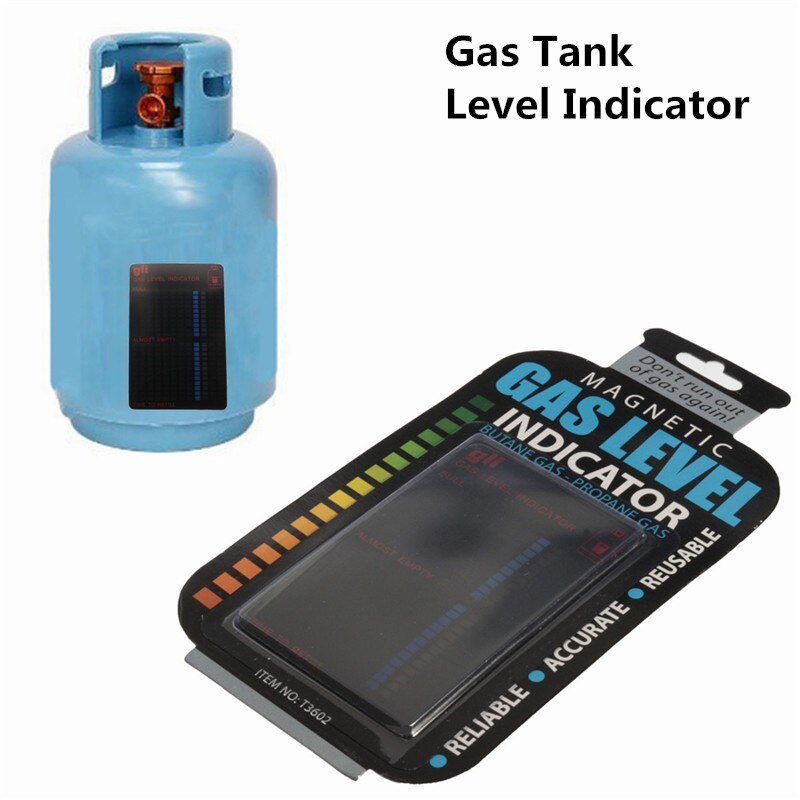 Indicador de nivel de Combustible GLP de propano butano, medidor magnético de Gas, botella para caravana, barra de medición de temperatura