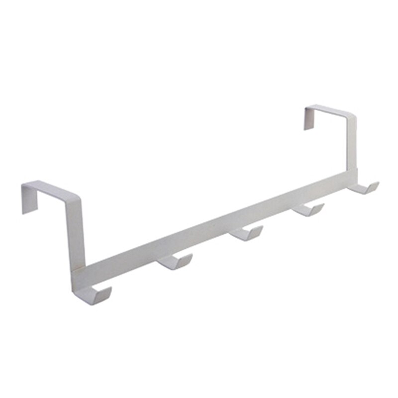 Práctico gancho de puerta de hierro forjado, gancho de pared para ropa, gancho de pared, cierre duradero para puerta de hogar: W