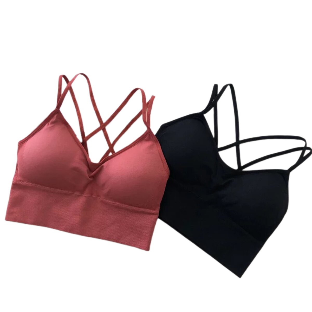 Fitness deportes sujetador de Mujeres de Cruz gimnasio Yoga correr mujer desgaste activo entrenamiento deporte Top ropa interior