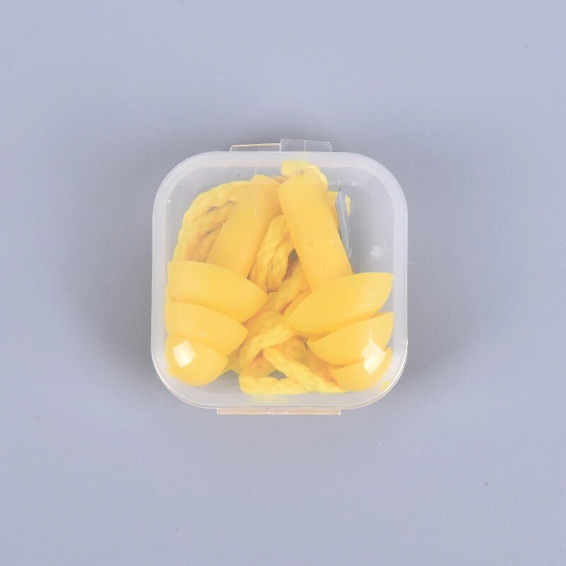 1 Pc Silicone Ear Plugs Sleep Earplugs Noise Reduction Swimming Earplugs With Rope For Men Women Diving Underwater Ear Plugs: PURPLE