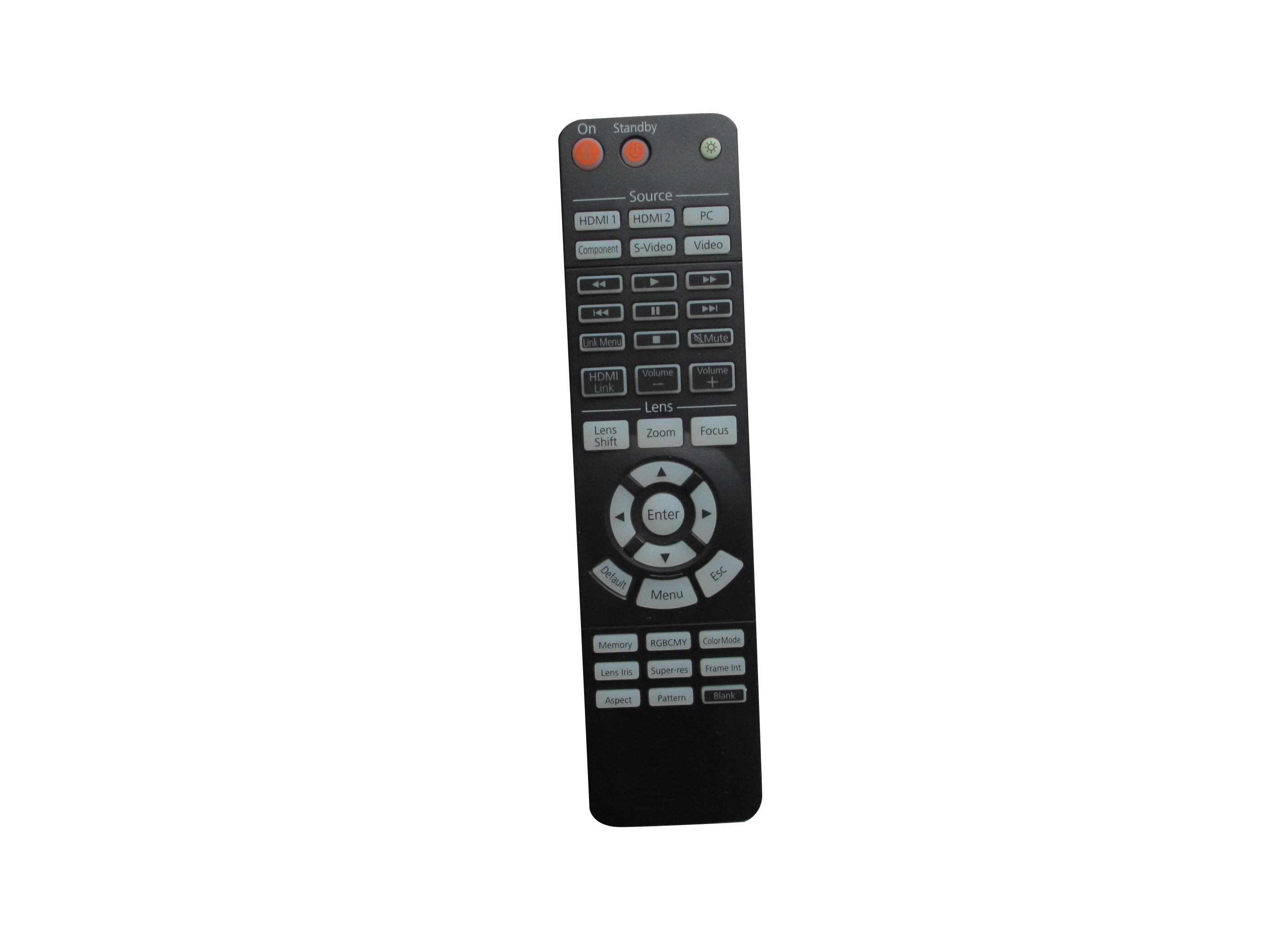Fjernkontroll til epson  h620b eb -1975wu h621b eb -2055 h510a h546a h546b h544a h543a h543b h544b h545b 3 lcd eb -4650 projektor