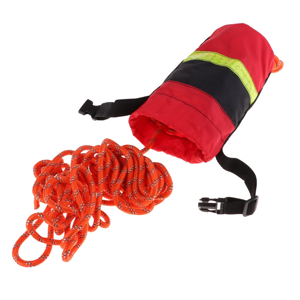 Safety Rescue Rope Throw Bags Backpack Rescue Kayaking Reflective Throw Line Rope Lightweight