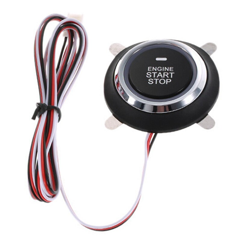 Car Alarm Engine Starline Push Button Start Stop Lock Ignition Switch Keyless Entry System Starter Anti-Theft System