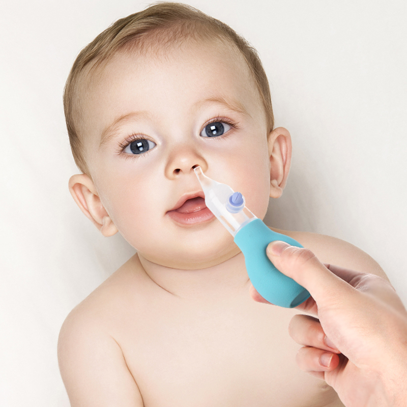 2 Pcs Baby Nasale Zachte Siliconen Materiaal Aanzuiger Neus Absorberende Baby Babysnuiter Pasgeboren En Kinderen Neus-Plug Schoon up