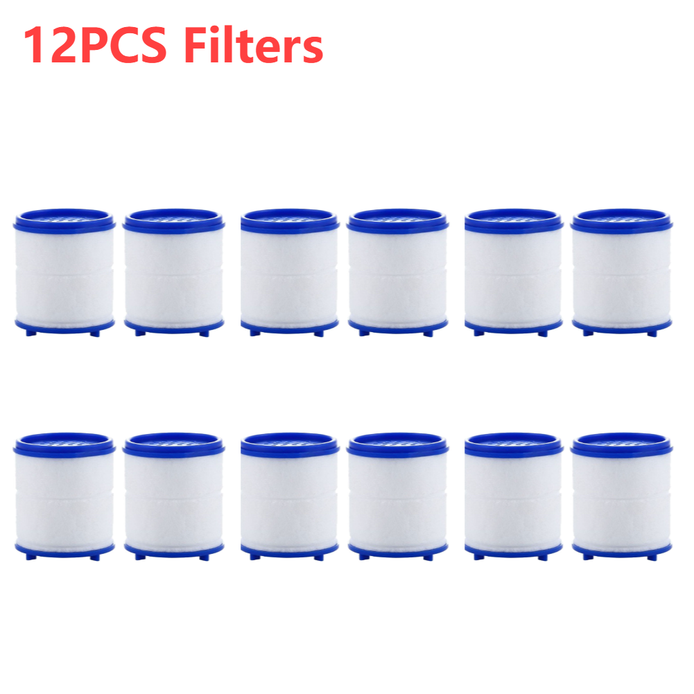 Faucet Filter Elements Water Purifier Filter emove Chlorine Heavy Metal Faucet Adapter PP Cotton Filtration for Kitchen Bathroom: Light Grey