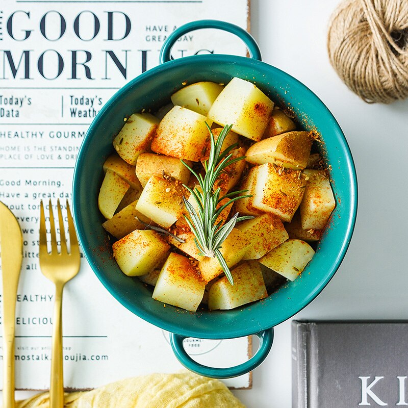 Duże miski robić zupy sałatkowej Ramen, ceramiczna szmaragdowa makaron zbożowa salaterka, Super duża miska zupy