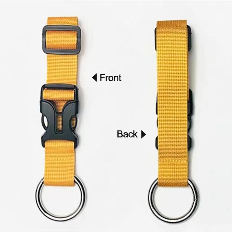 1PCS Backbin Belt Buckle Luggage Band Multifunctional Backpack Nylon Hanging Buckle Portable Suitcase Hook Hanging Buckle