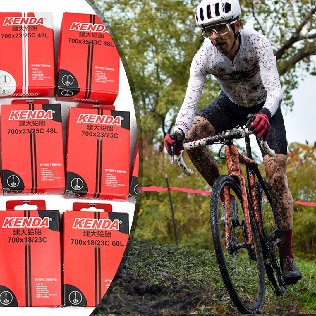 1Stck KENDA Fahrrad Reifen Innenrohr 700C 18-23C 23-25C 28-32C 35-43C 45C kamera Schrader Presta ventil innenrohr rennrad