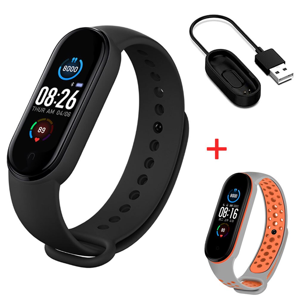 M5 Smart Band M5 Smart Uhren Sport Fitness Tracker Pedometer Herz Rate Blutdruck Monitor Bluetooth Armband Männer Frauen: 11