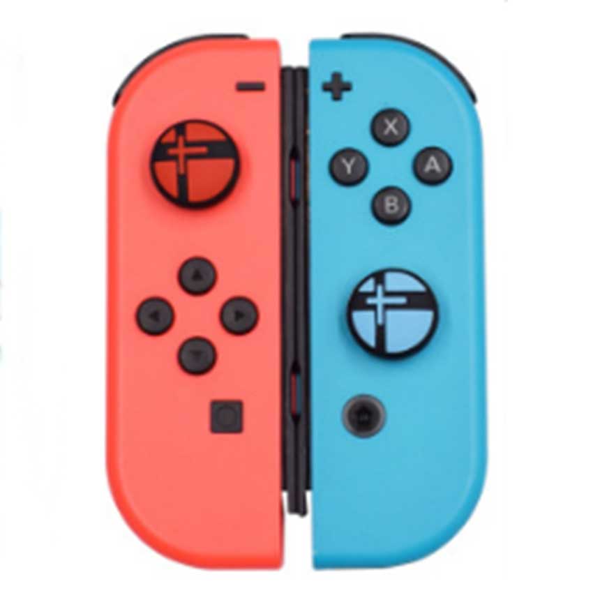 JCD 4PCS For Joy Con Silicone Joystick Thumb Stick Grip Cover Case Analog Caps For Nintendo Switch NS Joy-Con Controller